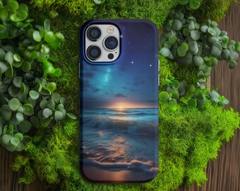 Ocean at Sunset MagSafe Phone Case: iPhone 17 through 14 series