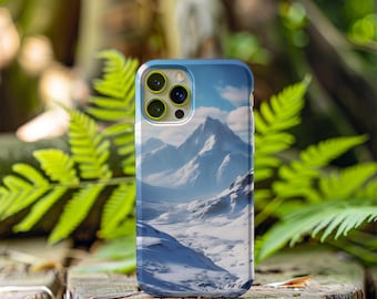 Snowy Mountains MagSafe Phone Case: iPhone 17 through 14 series