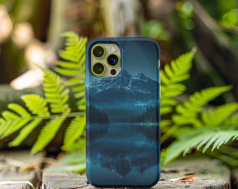 Custodia per telefono MagSafe Forest Lake at Night: serie iPhone 17-14