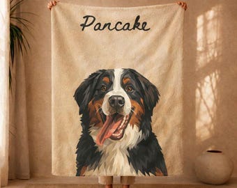 Custom Pet Blanket, Custom Dog Blanket, Custom Plus Blanket, Pet Photo Blanket, Custom Pet Blanket Using Pet Photo, Gift for Dog Parents
