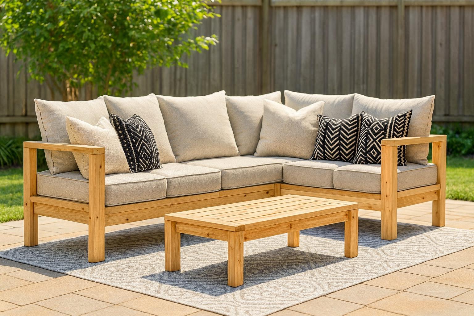 Corner Bench Outdoor