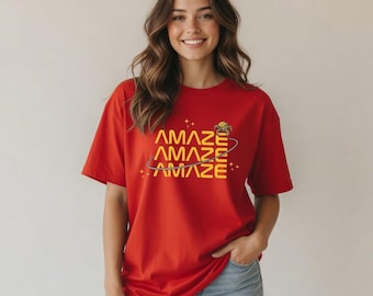 Comfort Colors Amaze Graphic T-Shirt, Sweatshirt, Hoodie, Trendy Unisex Tee, Aesthetic Typography Outfit