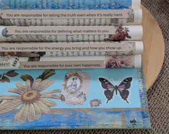 Let Them Theory Affirmations with Handmade Display
