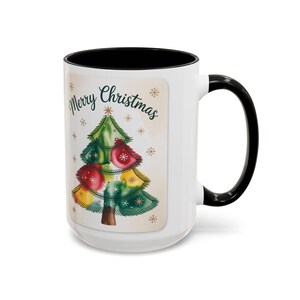 Festive Christmas Tree Coffee Mug: Holiday Decor, Cozy Winter Beverage