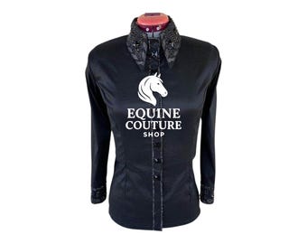 Camisa de rodeo occidental hecha a mano - Tejido elástico de primera calidad