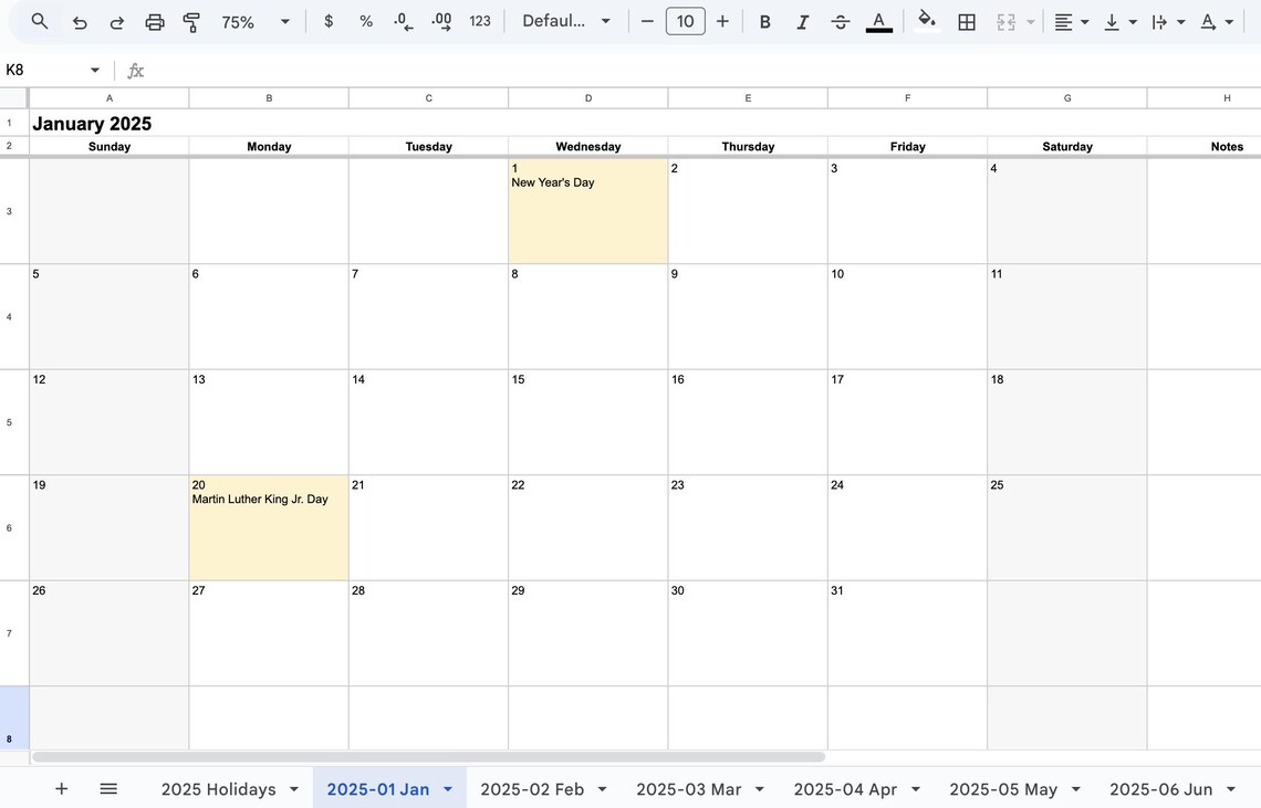 Legal Calendar Examples Printable Calendar: Legal Size Spreadsheet Template (8.5x14) (digital ...