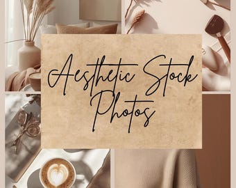 Esthetische stockfoto's voor Instagram-beige