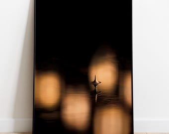 Inception Minimalist Movie Poster Print | Christopher Nolan Thriller Art | Premium Matte Paper| Cinematic Wall Decor | Gift for Movie Lovers