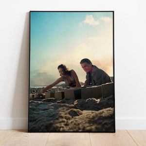 Invention Minimalist Film Poster Print | Christopher Nolan Filmkunst | Premium Matte Papier 200gsm | Filmische Wanddekoration | Geschenk