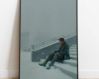 Blade Runner 2049 Minimalist Movie Poster Print | Denis Villeneuve Sci-Fi Film Art | Premium Matte Paper 200gsm | Cinematic Wall Decor |Gift