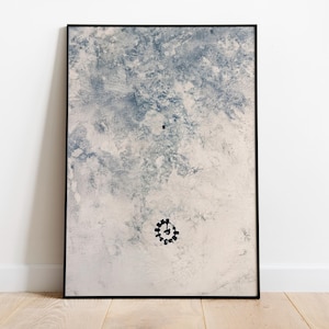 Interstellar Minimalist Movie Poster Print | Christopher NolanFilm Art | Premium Matte Paper  | Cinematic Wall Decor | Gift for Movie Lovers