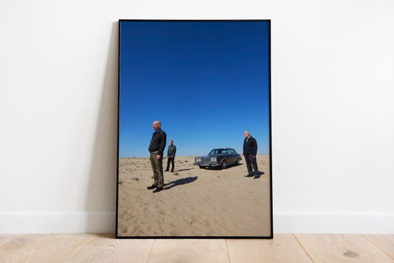 Breaking Bad Minimalist TV Poster Print | Vince Gilligan Crime Drama Series Art | Premium Matte Paper 200gsm | Cinematic Wall Decor | Gift