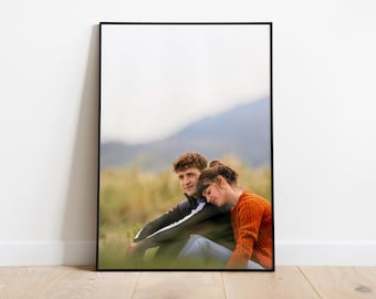 Normale mensen tv-serie afdrukken | Minimalistisch drama, poster romantiek