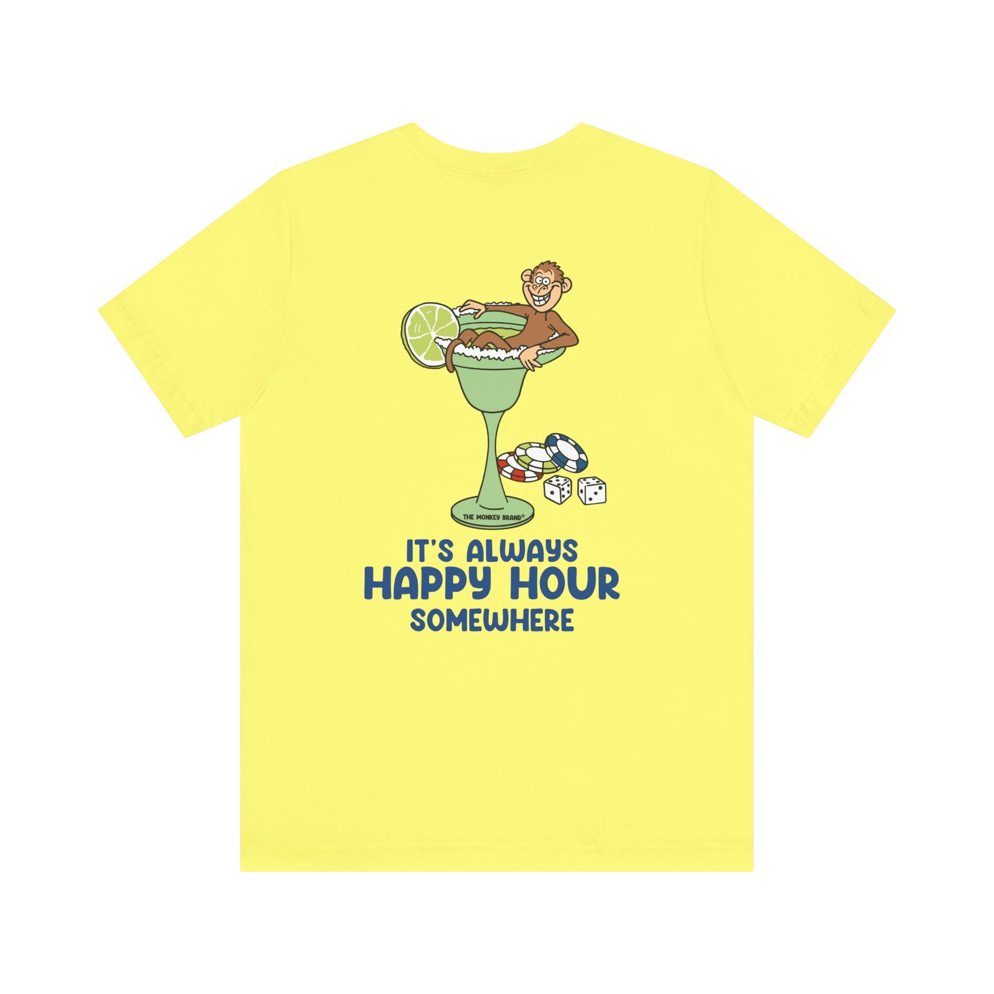 always happy hour☀️ Its Always Happy Hour Somewhere Tee - Etsy Canada