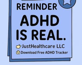 ADHD Tracker | Digital Planner for Focus & Daily Management