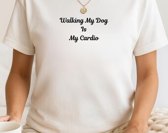 Lustiges Dog Walker Tee: Haustier Liebhaber Geschenk, Canine Themed Kleid