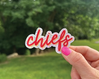 Chiefs GLITTER - Kansas City | Vinyl Sticker