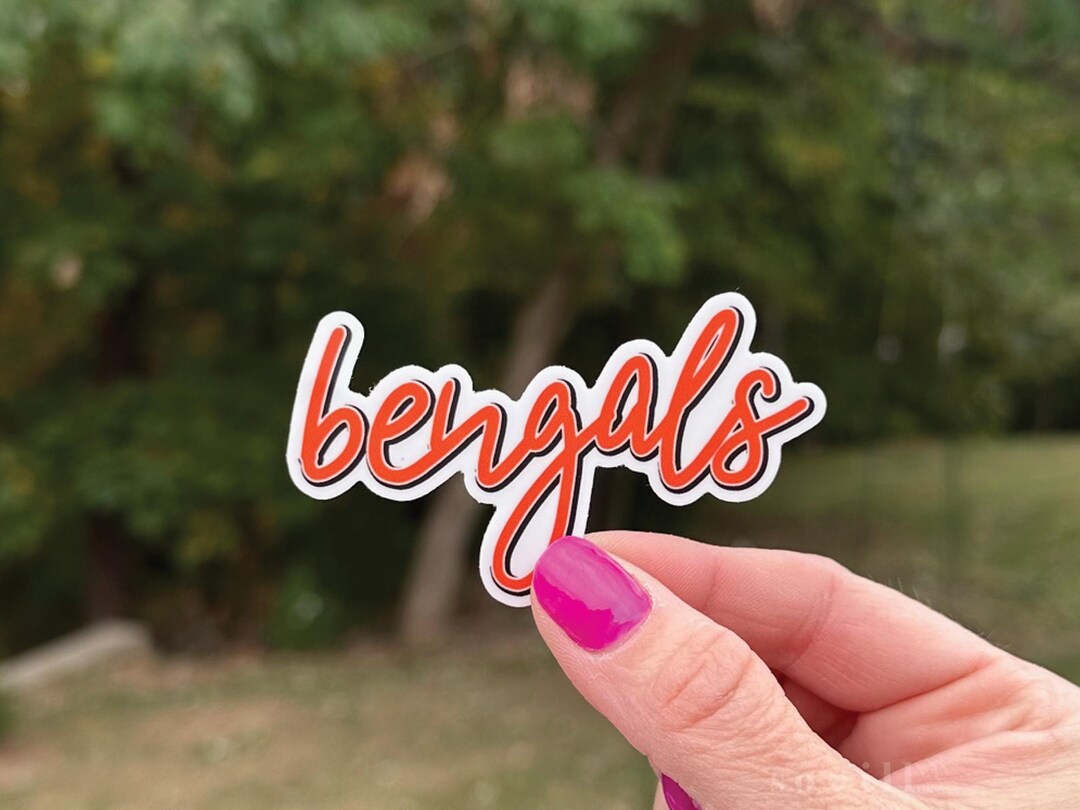 Bengals - Cincinnati | Vinyl Sticker - Etsy