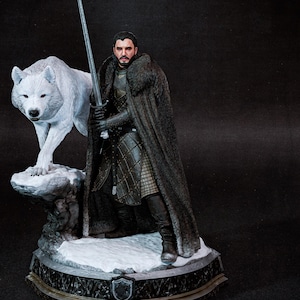 Jon Snow | Throne Games | File STL digitale