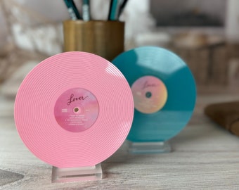 Lover Mini Vinyl Set Desk Nightstand Table Room Decor