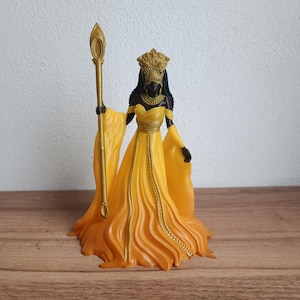 Miniatura Oxum | Orixá | Afro brasileira | Umbanda | Candomble | Impressão 3D | Pintada a mão | Artesanal | Religião