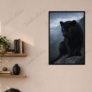 Off To The Side | Digital Black Panther Download Image| Wisdom Echoes Digit Wall Identity