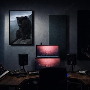 Off To The Side | Digital Black Panther Download Image| Wisdom Echoes Digit Wall Identity