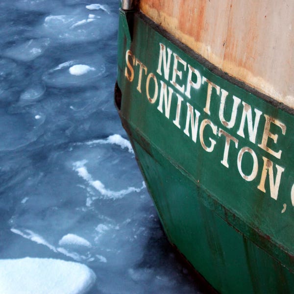 Frozen Boat Photograph