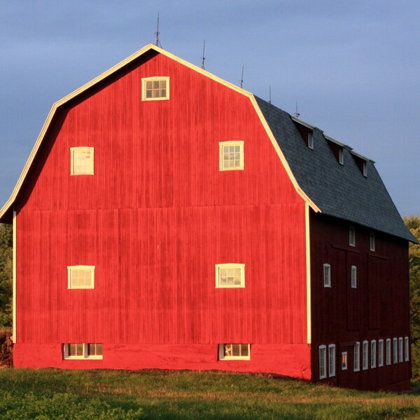 Red Barn Photograph Upstate New York