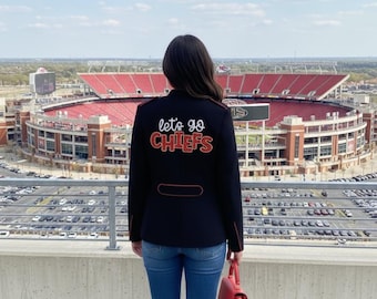 The Commander Luxe – Kansas City Chiefs  Military Blazer
