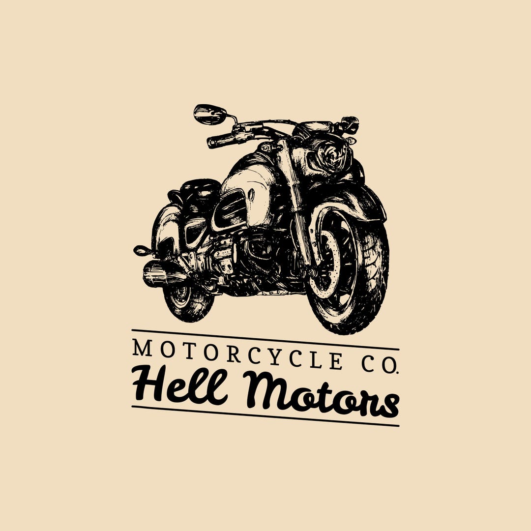 Vintage Bike Sticker & Vector Art Bundle Retro Motorcycle Design Pack 2 ...