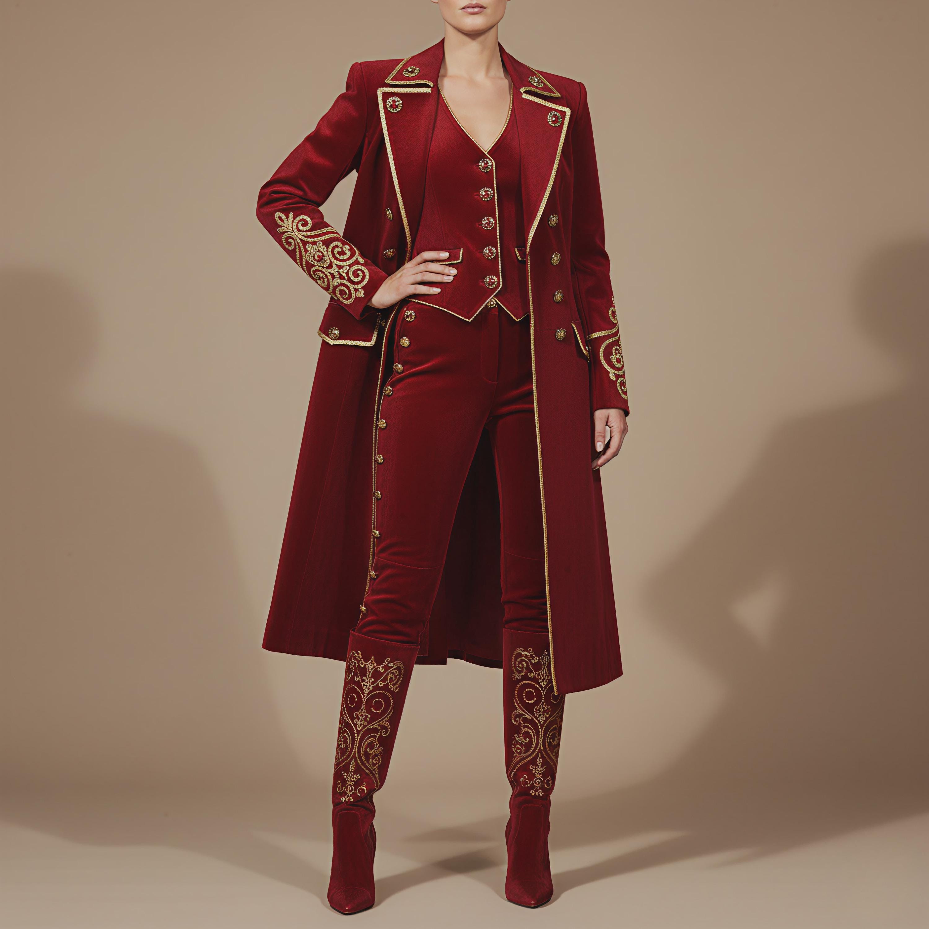 Samt-Umhang Für Damen – Viktorianischer Vampir-Cape-Schal – Cosplay & Halloween – Herbst/Winter – Weihnachtsgeschenk