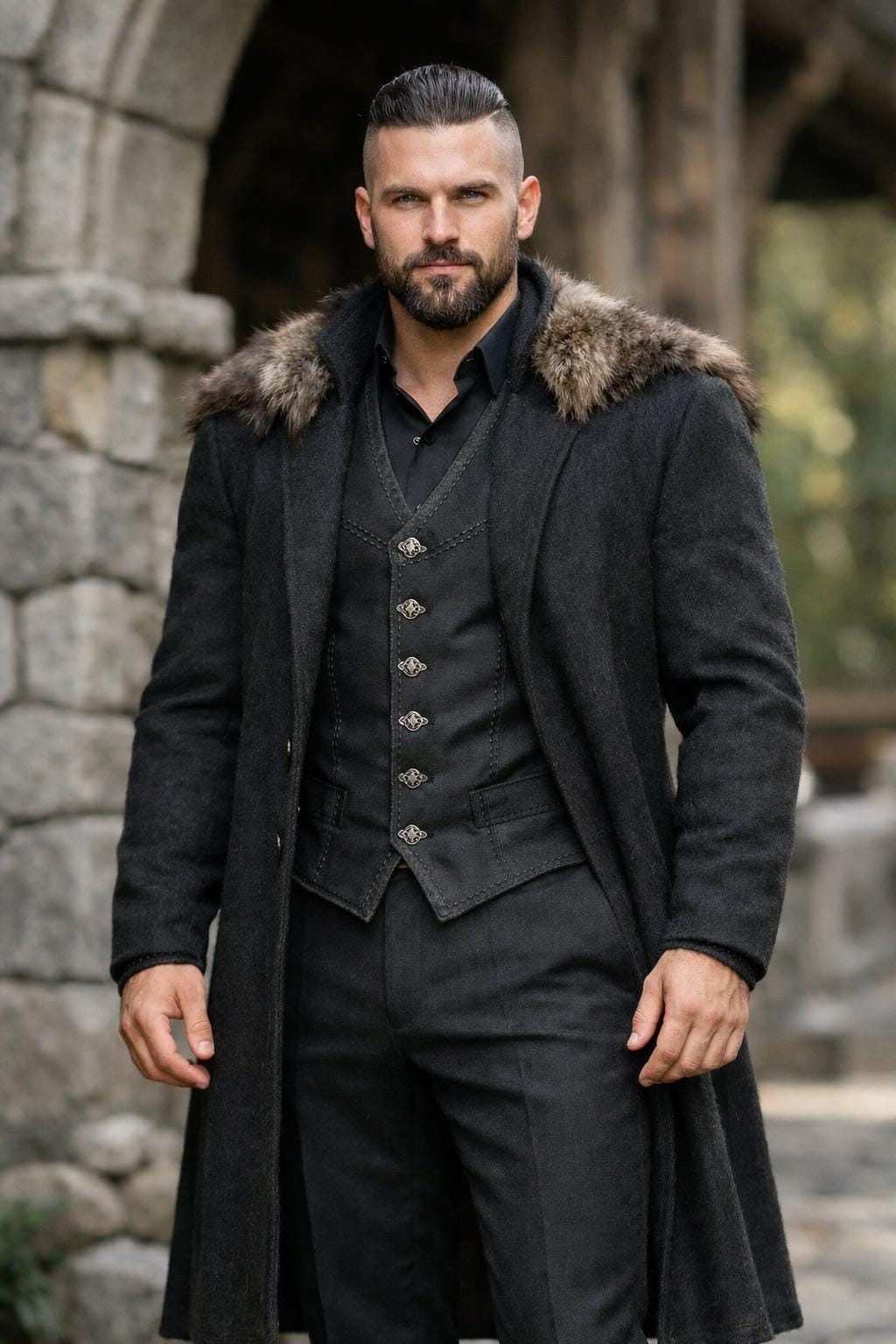 Fur Mens Robe - Etsy