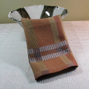 E1190 Handwoven Table Center Piece or Dresser Scarf - Summer and Winter