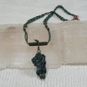 E1170 Patchwork Peyote Necklace