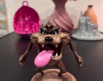 Impresión de resina 3D del demonio de Tasmania