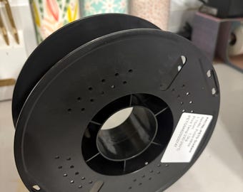 Empty 3D Print Filament Spools (Single-piece, Not Two Parts-Refillable)