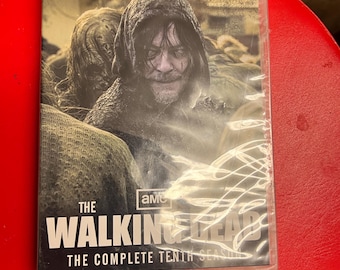 the walking dead complete 10th season 5 disc set brand new seald