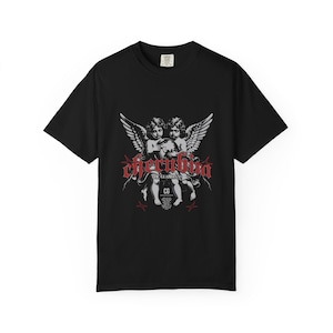 Cherub Graphic T-Shirt: Soft Cotton Angel Streetwear Tee