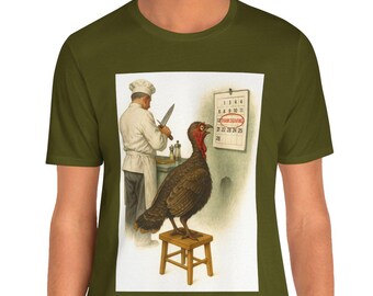 Vintage Turkey Countdown T-Shirt | Norman Rockwell Thanksgiving Tee