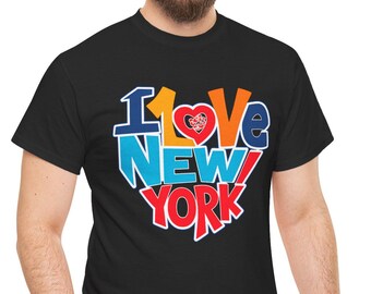 I Love New York T-Shirt | NYC heart graphic tee