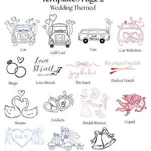 Personalized Wedding Matchbooks - Custom Favors for Wedding guests, Baby Shower, Bachelorette & Housewarming image 9