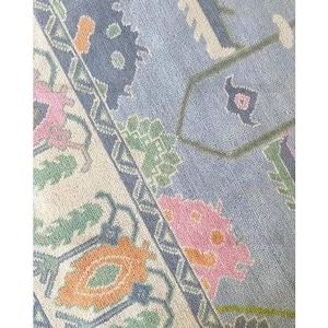 Antique Oushak Carpet 8x10 9x12 10x14 Unique Turkish Rug Handmade Wool Area Rug Contemporary Hand-knotted Rug Made to Order designer rugs