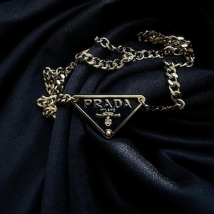 Prada triangle necklace - Etsy 日本