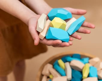 木製モンテッソーリ積み木