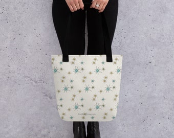 Tote Bag | Franciscan Starburst | Mid Century Modern