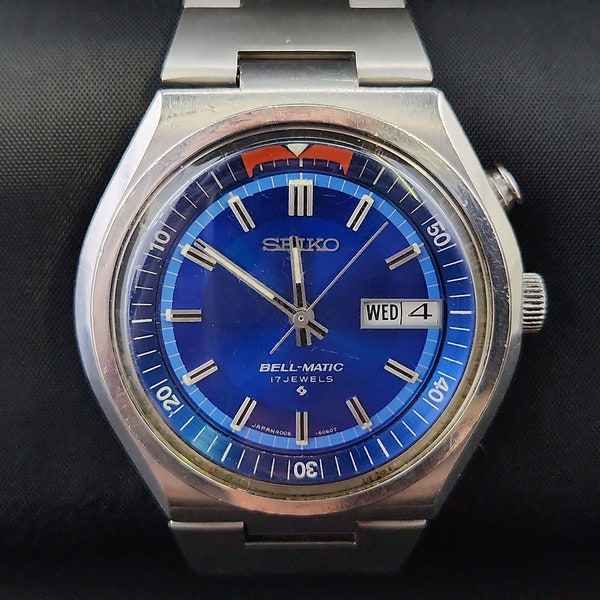 Seiko Bell-Matic 4006-6049 Men's Watch Stainless Steel