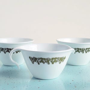 Cream Pitcher and TWO Sugar Bowls Corelle Spring Blossom | Corning Ware | Avocado Green