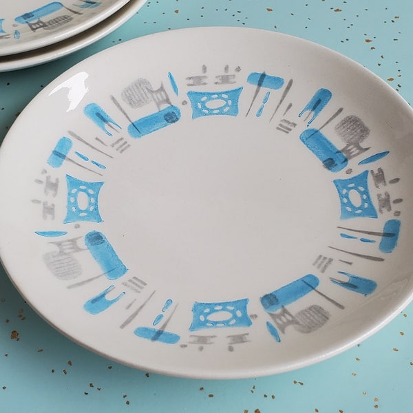 Royal China Blue Heaven Bread Plate