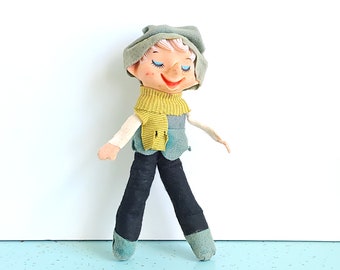 Vintage Pixie Elf Christmas Ornament Decor